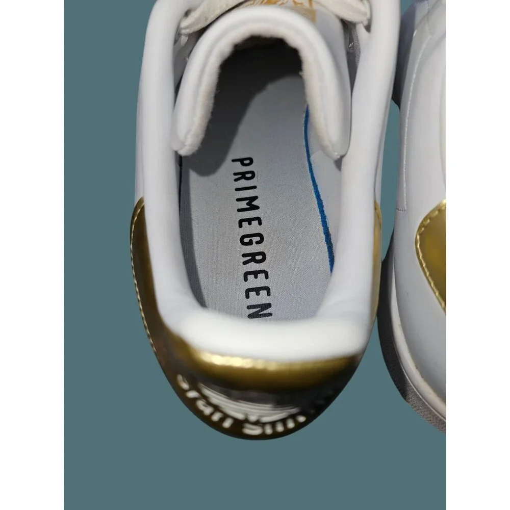 Adidas Stan Smith Primegreen White/Gold Tennis Sneakers Women Size 8.5 - Picture 11 of 11